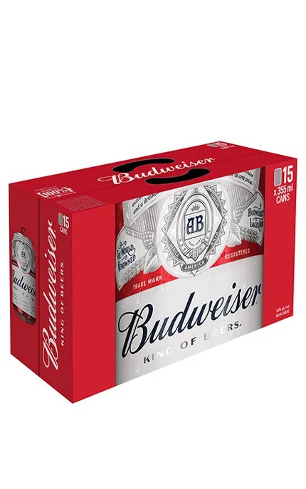 Budweiser Lager (15-pack)